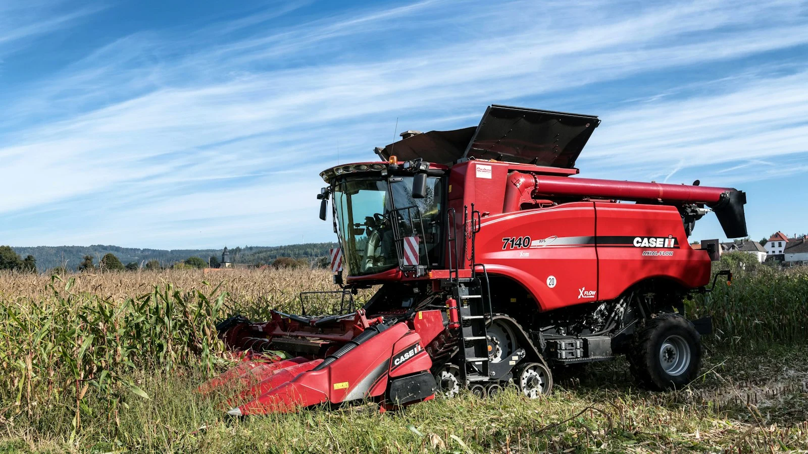 Combină Case IH Axial-Flow 8250, 2020, header porumb