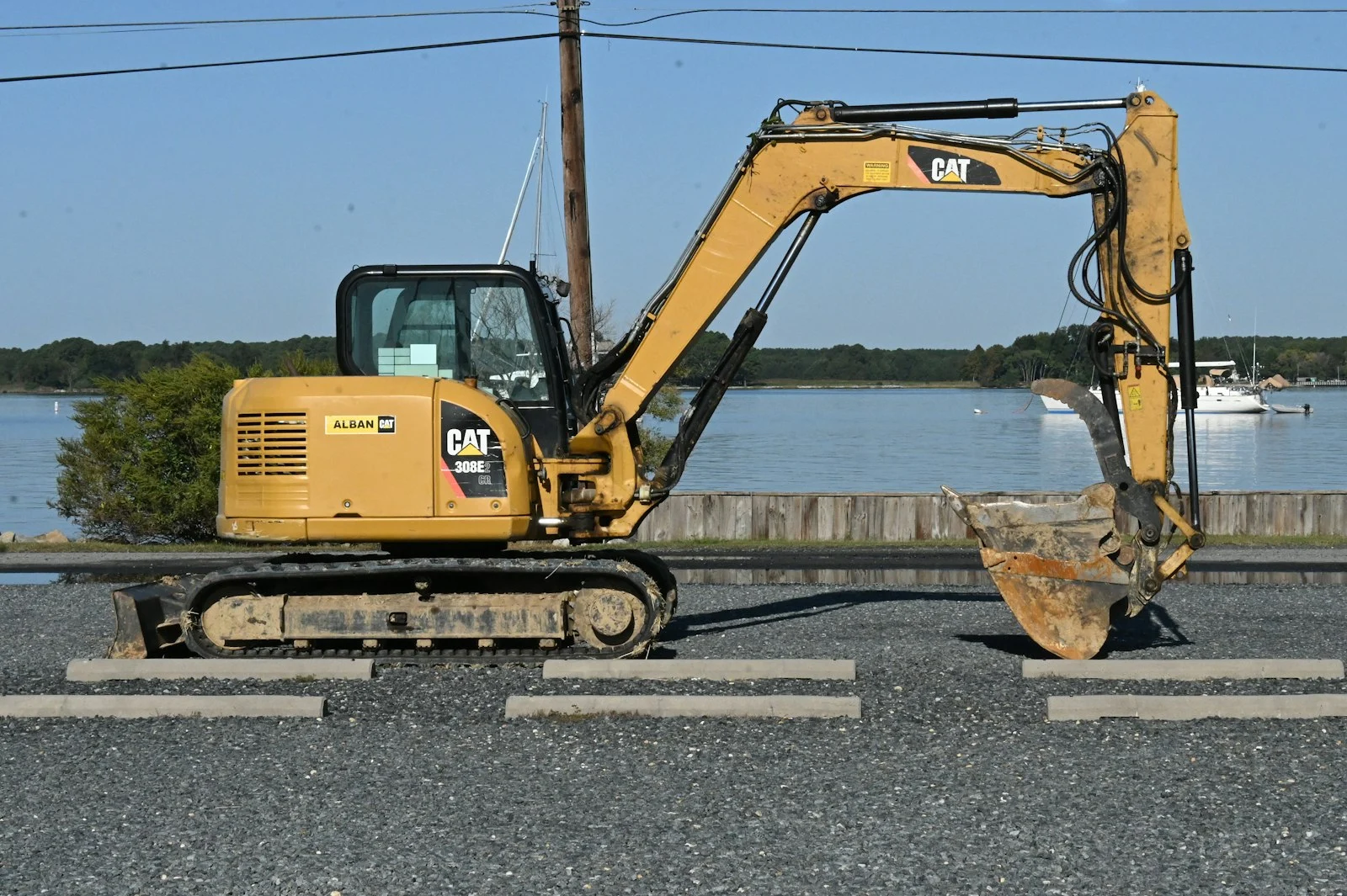 Miniexcavator Caterpillar 308 CR, 2020, 3.100 ore